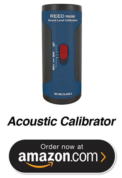acoustic calibrator
