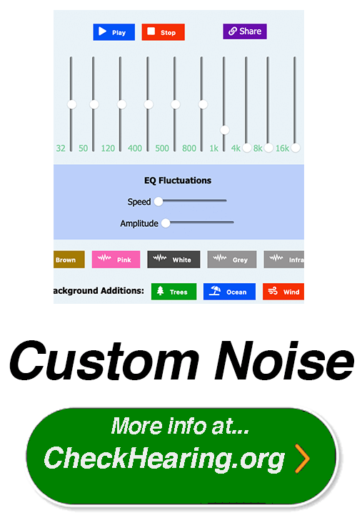 custom white noise generation