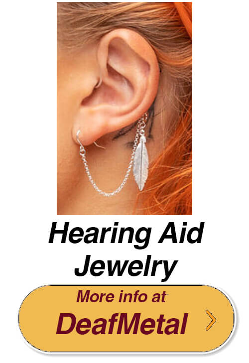 hearing aid jewelry