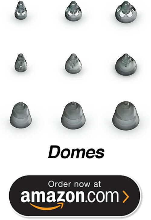 hearing aid replacement domes